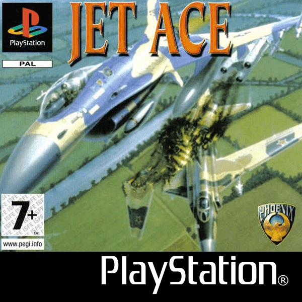 Jet Ace box art for Playstation
